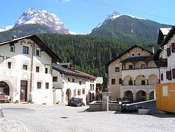 Square in Scuol