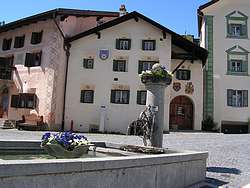 Another square in old Scuol
