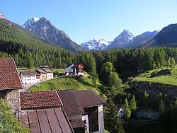 Upper Fontana seen from the church