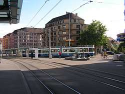 Street car hub station