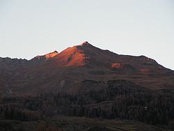 Sunset on Piz Cl&uuml;nas