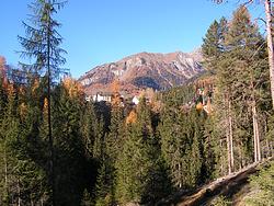 In the Valatscha ravine