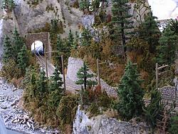 Model of the Rhine Gorge