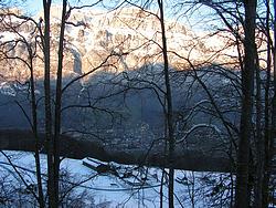 Walenstadt seen from Flumserberg
