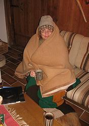Me and my wool blanket