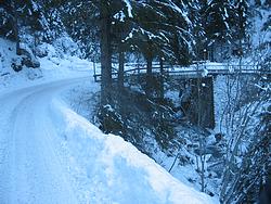 The little bridge in the ravine