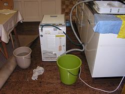 Flood in the kitchen