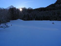 First hint of sunshine after two dark weeks