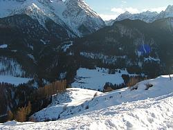 Valatscha is somewhere down there!