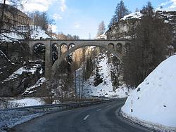 Railroad bridge in Giarsun