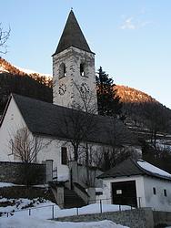 The little church in Lavin