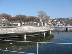 Esplanade on Lake Zurich