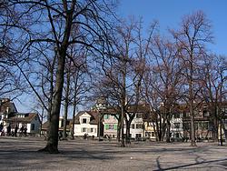 Lindenhof hill, place of a Roman fortress 2000 years ago