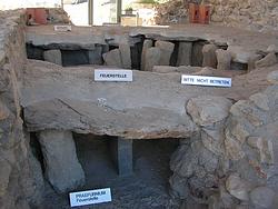 The underfloor heating system of the Roman villa