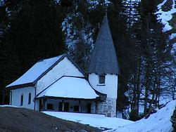 The old church in Steg, Liechtenstein