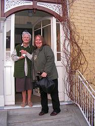 Saying good-bye to Aunt Dorothy