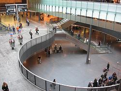 Concourse 2, the way down to the underground RR station