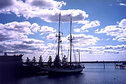 Madeline berthed in Heritage Harbor