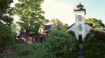 Old lighthouse & dwelling
