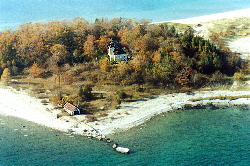 Old lighthouse & boathouse