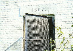 Front door of the lighthouse