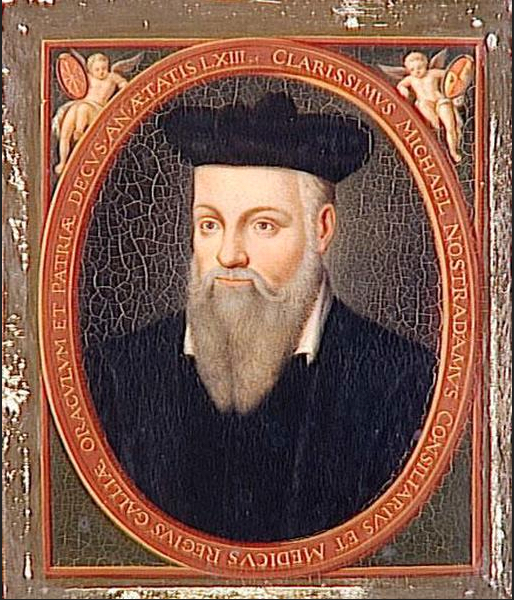 Nostradamusporträt aus Méjanes