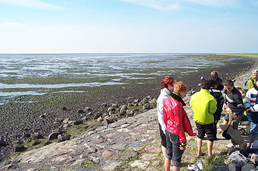 Bereit zur Wattwanderung