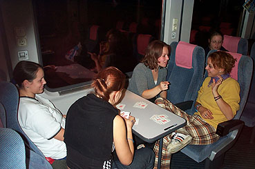 Jassen im Zug