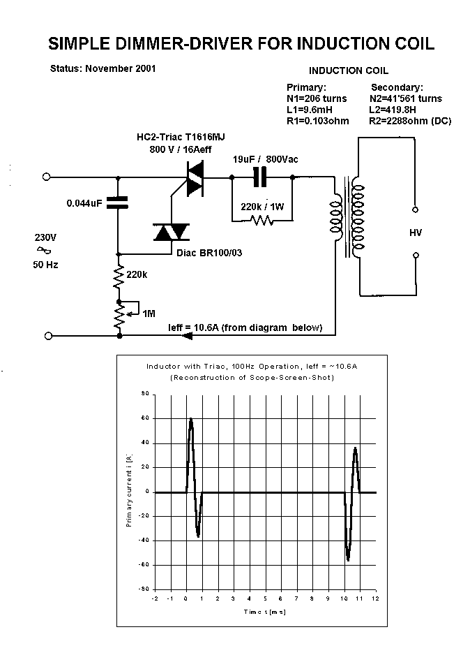 Re  Induction Coil Driven Tesla Coil Driver Information