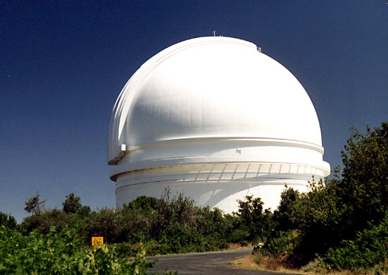 Mount Palomar Observatory, Photo taken in June 1995
