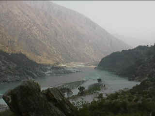 Indus-River vom Karakorum-Highway