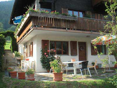 S�dseite des Hauses
