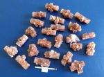 Aragonite brune brute, 8  10 grammes. Vente  la pice