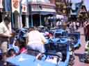 Stroller Parking in Front of "It's a small World"