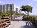 Miami Beach, between Hotel and Beach