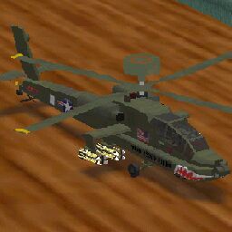 Diverse Helis und Startpositionen.