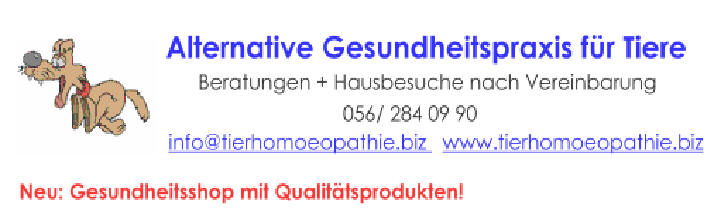 Alternative Gesundheitspraxis f�r Tiere