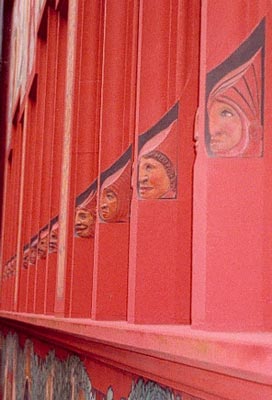 Rathausfassade en Detail