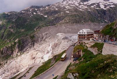 Furka-Pass, Rhone-Gletscher