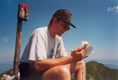 Oliver auf dem Widderfeld