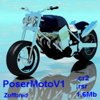 Motorbike for Poser